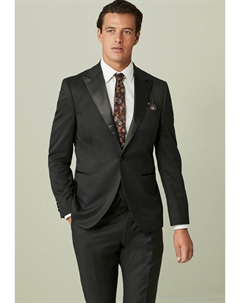 Пиджак REGULAR FIT WOOL BLEND SHINY TUXEDO, черный Next