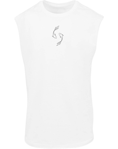 Рубашка Yin & Jang Fish, белый Merchcode