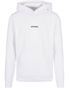 Толстовка с капюшоном Sweatshirt Attitude, белый Merchcode