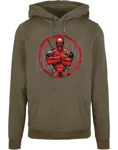 Толстовка с капюшоном, оливковый Absolute cult