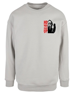 Толстовка No You Hang Up, серый Merchcode