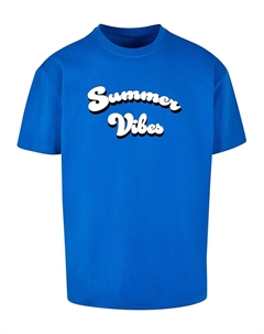 Футболка SUMMER VIBES, синий кобальт Merchcode