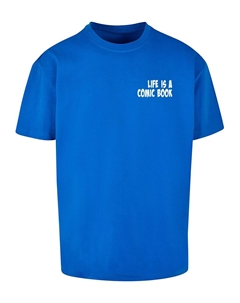 Футболка BOOK COMIC, синий кобальт Merchcode