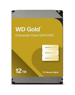 Жесткий диск Gold 122KRYZ, 12ТБ, HDD, SATA III, 3.5" Wd