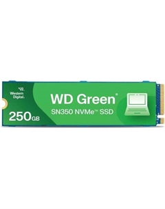 SSD накопитель Green SN350 S250G2G0C 250ГБ, M.2 2280, PCIe 3.0 x4, NVMe, M.2 Wd