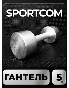 Гантель Sportcom неразборная металлическая 5 кг Barfits