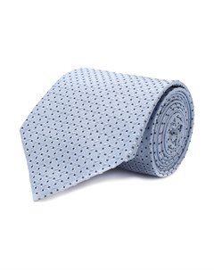 Шелковый галстук с узором Giorgio armani
