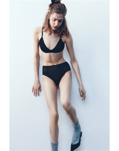 Трусы-слипы из сетки с высокой посадкой Befree