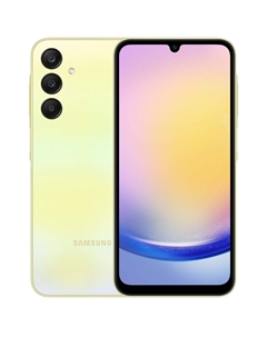 Смартфон Samsung Galaxy A25 5G, 6.5" 2340x1080 Super AMOLED, Samsung Exynos 1280, 8Gb RAM, 256Gb, 3G/4G/5G, NFC, Wi-Fi, BT, 3xCam, 2-Sim, 5000 мА⋅ч, USB Type-C, Android 14, желтый (SM-A256EZYHMEA)