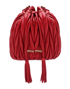 Рюкзак из кожи Miu miu