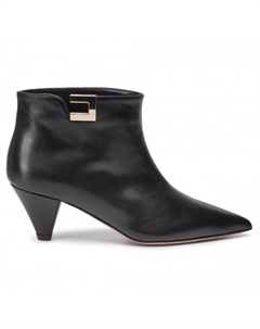 Черные женские ботильоны из телячьей кожи Elisabetta franchi