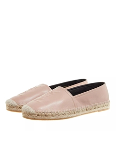 Кожаные эспадрильи, розовый Saint laurent