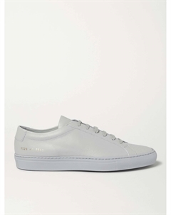 Оригинальные кожаные кроссовки Achilles, серый Common projects