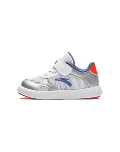 Кроссовки kids Toddler Shoes TD Low-top White/Silver/Volcanic Orange, оранжевый Anta