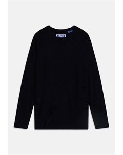 Вязаный свитер JJROY CREW NECK, темно-синий Jack & jones