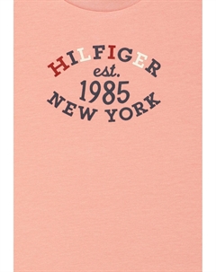 Рубашка с длинным рукавом BABY MONOTYPE OVAL REGULAR TEE UNISEX, розовый Tommy hilfiger