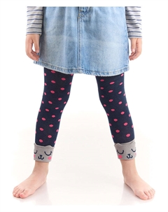 Леггинсы, темно-синий Denokids