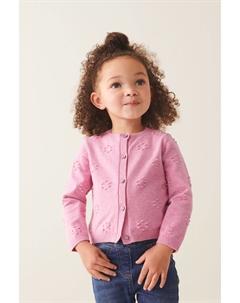 Кардиган толстой строчкой (от 3м до 10лет), розовый Next