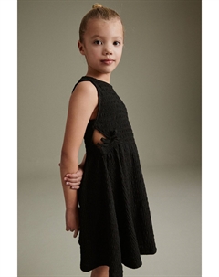 Платье из фактурного трикотажа (3–16 лет), черный Next