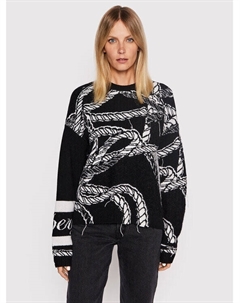 Свитер обычного кроя, черный Iceberg