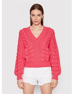 Пуловер свободного кроя, розовый Iro