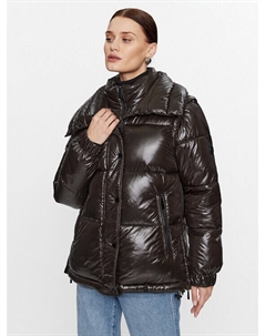 Пуховик стандартного кроя, коричневый Michael michael kors