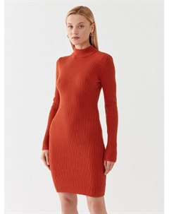 Трикотажное платье приталенного кроя, оранжевый Michael michael kors