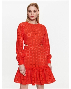 Платье на каждый день, стандартного кроя, оранжевый Michael michael kors