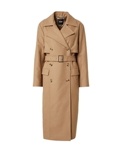 Межсезонное пальто Between-Seasons Coat Caspina, пятнистый бежевый Boss