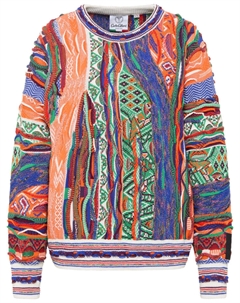 Пуловер Jacquard Di Nicola, оранжевый Carlo colucci