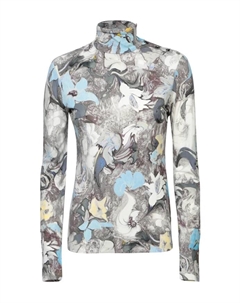 Мульти Свитер с цветочным узором aw24, мультиколор Tory burch