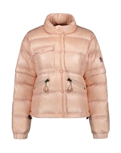 Утепленный бомбер со съемными рукавами., розовый Moncler