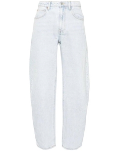 Зауженные джинсы с высокой посадкой, синий Alexander wang