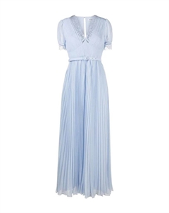 Платье, синий Self-portrait