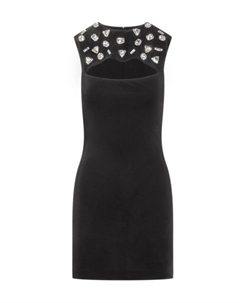 Дневное короткое платье, черный Dsquared2