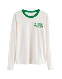 Лонгслив Shirt, зеленый Next