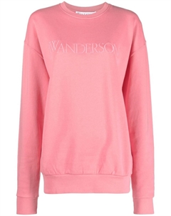 Толстовка с вышитым логотипом, розовый Jw anderson