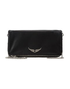 Клатч Rock Studs, цвет noir Zadig&voltaire