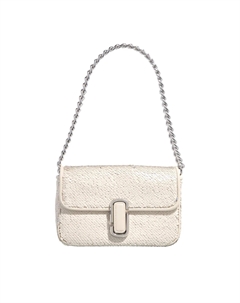 Кремовая сумка через плечо borse tracolla the j marc, бежевый Marc jacobs