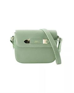 Сумка через плечо charlotte кожа, зеленый A.p.c.