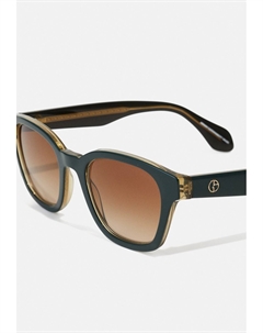 Солнцезащитные очки Unisex, верхние зеленые/оливковые/коричневые Giorgio armani