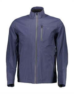 Синяя хлопковая мужская куртка Gant