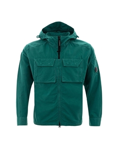 Элегантная зеленая хлопковая рубашка для утонченных мужчин C.p. company