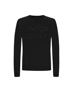 Черная хлопковая мужская куртка Jacob cohen