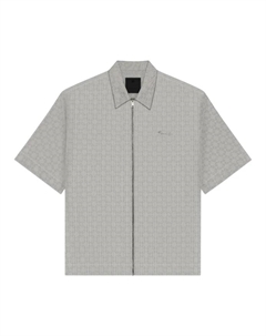 Рубашка It из переливающегося технического хлопка, черный Givenchy