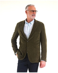 Мужской повседневный пиджак, мягкий, приталенный, однотонный, оливково-зеленого цвета, зеленый Wickett jones