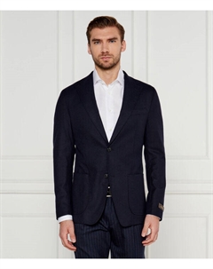 Элегантная куртка Giro фигурная посадка, синий Windsor