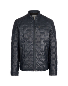 Кожаная куртка BUSandro, темно-синий Bugatti