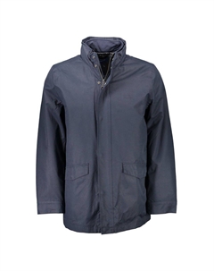 Синяя мужская куртка из полиэстера Gant