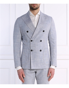 Куртка elegante 13 Satino2 Shaped fit, синий Windsor